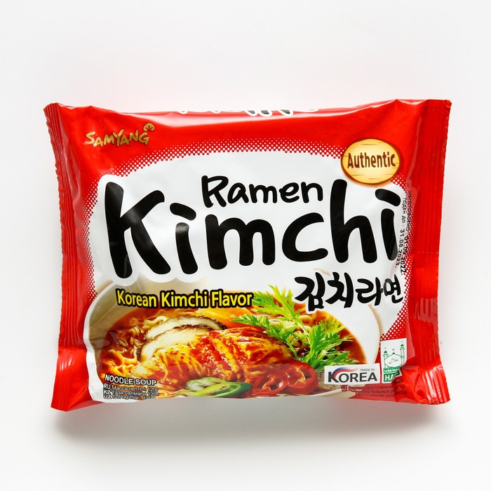 лапша samyang bowl noodle soup kimchi ramen со вкусом кимчи 86 г Лапша Кимчи рамен со вкусом кимчи, 120 г