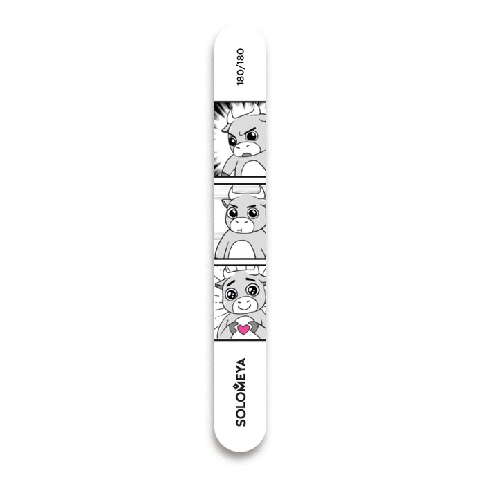 Пилка для ногтей Solomeya Bull's love story Nail File 180/180 грит