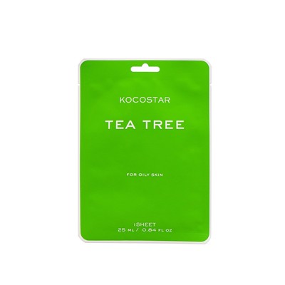 Маска для проблемной кожи против высыпаний Kocostar с Чайным деревом