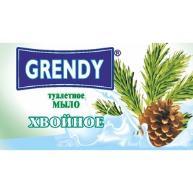 

Мыло туалетное GRENDY «Хвойное» в цветной упаковке, 100 г