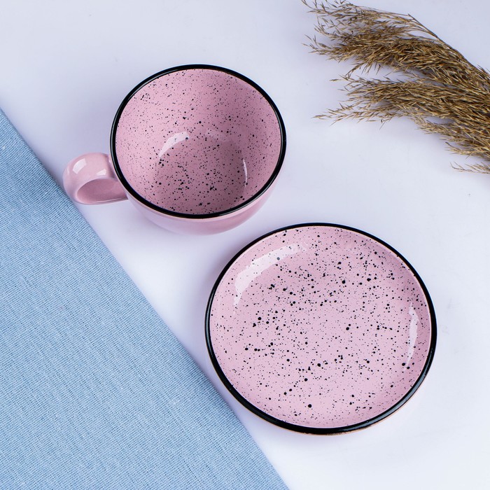 Чашка с блюдцем 