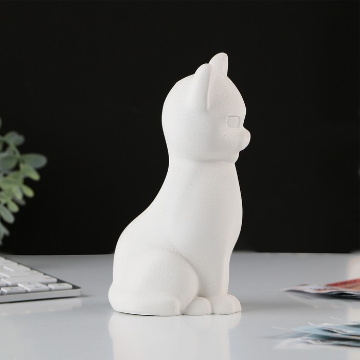 

Копилка гипсовая "Кошка", белая, 18 х 8 см