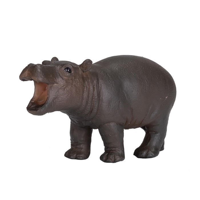 Фигурка Konik «Бегемот, детёныш» konik носорог детёныш сидящий amw2110