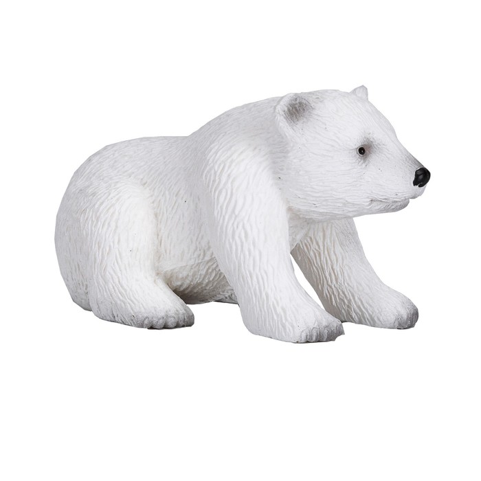 Фигурка Konik «Белый медвежонок (сидящий)»