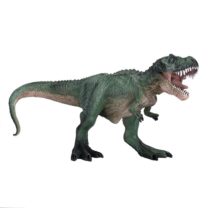 Фигурка Konik «Тираннозавр, зелёный (охотящийся)» фигурка динозавр мапузавр охотящийся l