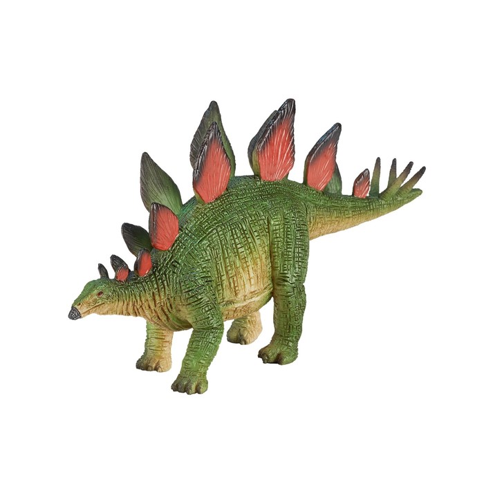 Фигурка Konik «Стегозавр, зелено-красный»