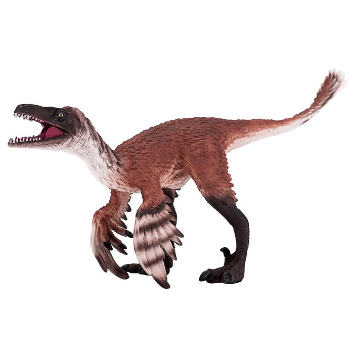Фигурка Konik «Троодон с подвижной челюстью» фигурка konik спинозавр с подвижной челюстью