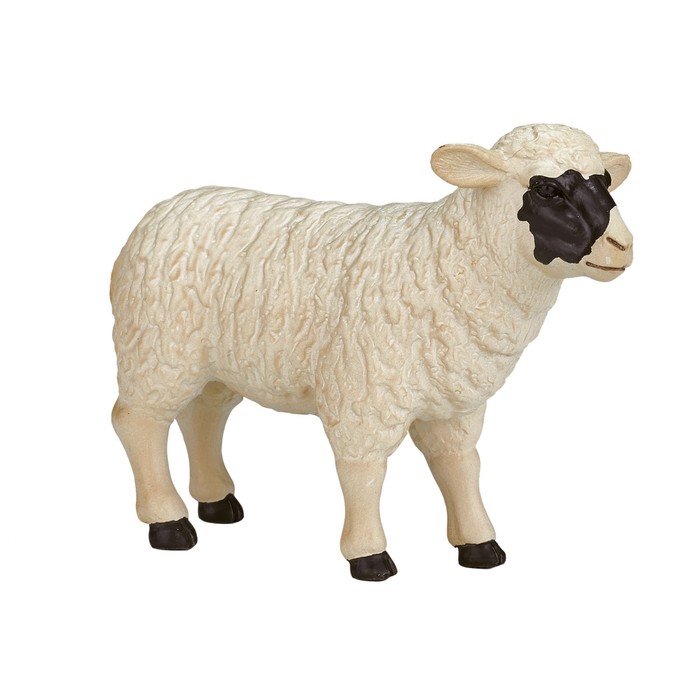 Фигурка Konik «Шотландская черноголовая овца» фигурка животного овца