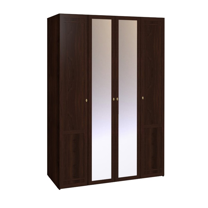 Шкаф для одежды и белья Sherlock 60, 1600 × 579 × 2300 мм, цвет орех шоколадный 42803
