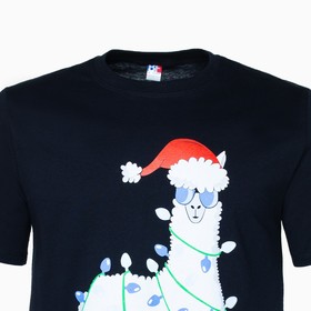 

Футболка мужская, цвет чёрный, размер 52