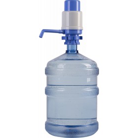 Помпа для воды HotFrost А25, механическая, под бутыль от 11 до 19 л, голубая Ош