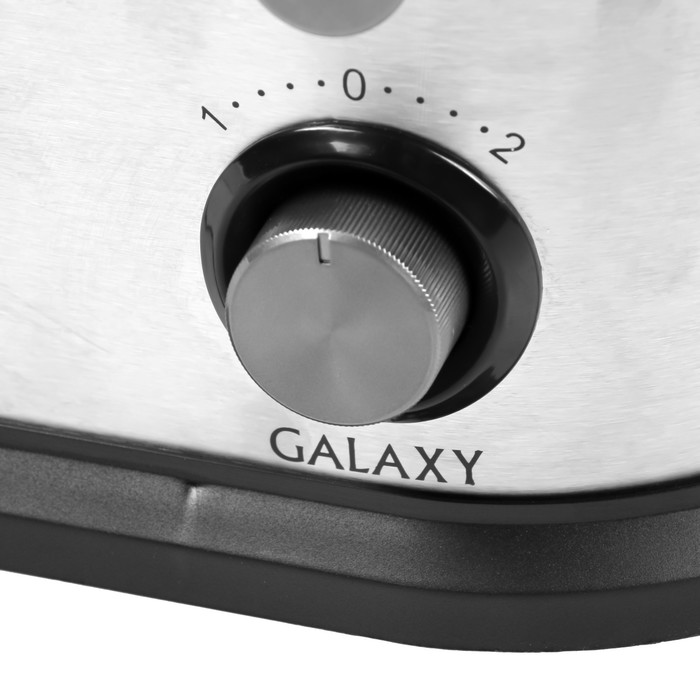 фото Соковыжималка galaxy gl 0801, 700 вт, 1.5 л, серебристая