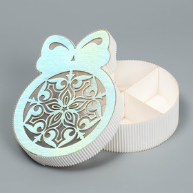 

Коробка подарочная "Новогодняя игрушка" 15х20х5 см