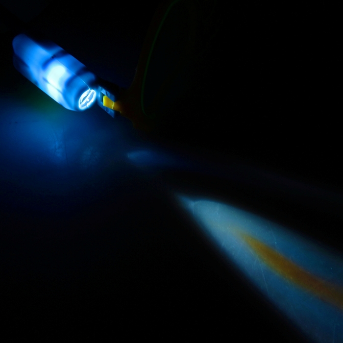 Очки детские "Сердечки",с фонариком цвета МИКС