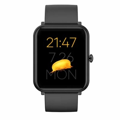 Смарт-часы Xiaomi Kepup W200, 1-69, мониторинг ЧСС, уведомления, IP68, 260 мАч, черные