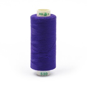 Нитки Dor Tak 40/2, 400 ярд, цвет №530 фиолетовый, 10 шт в уп.