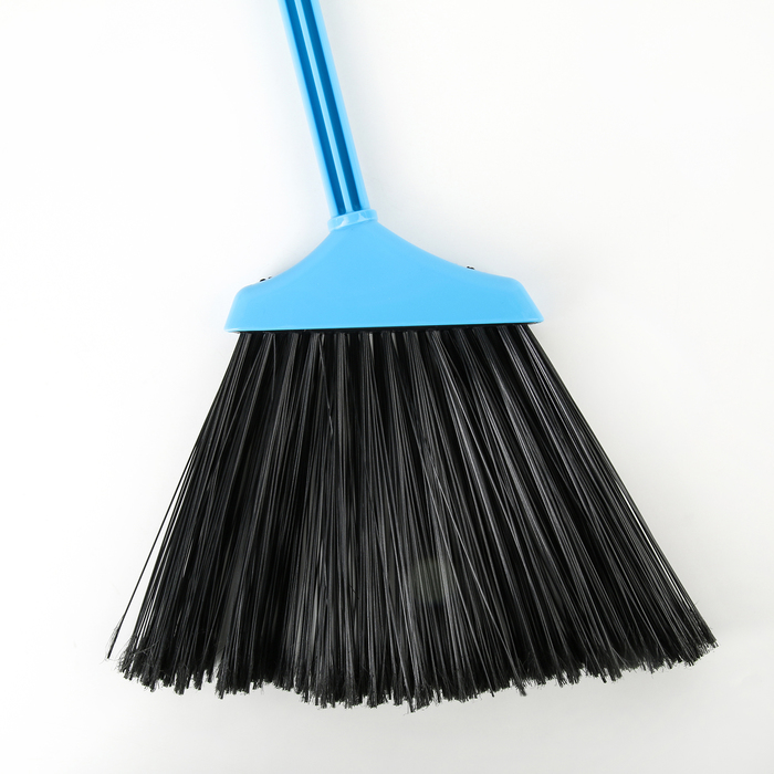 Метла жесткая с черенком "Севилья", цвет МИКС