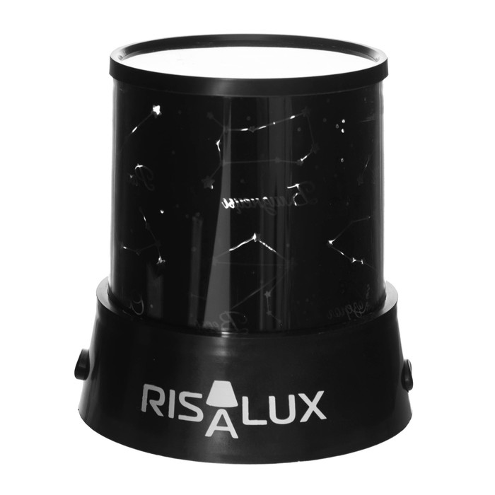 Ночник-проектор "Знаки зодиака" LED USB/от батареек черный 10,8х10,8х11,5 см 9093661