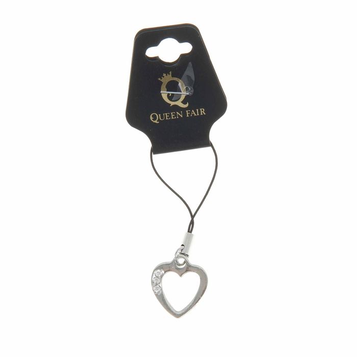 Подвеска для телефона с фоторамкой "Сердце"