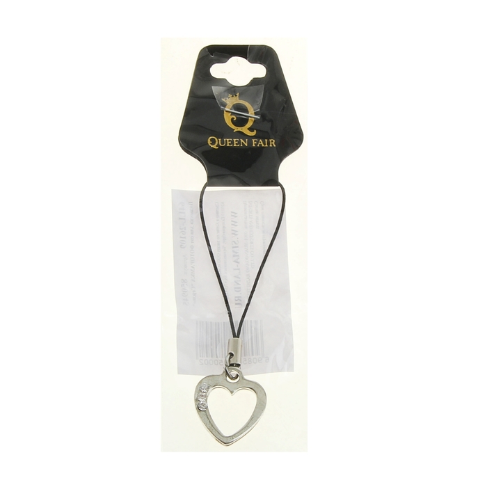 Подвеска для телефона с фоторамкой "Сердце"