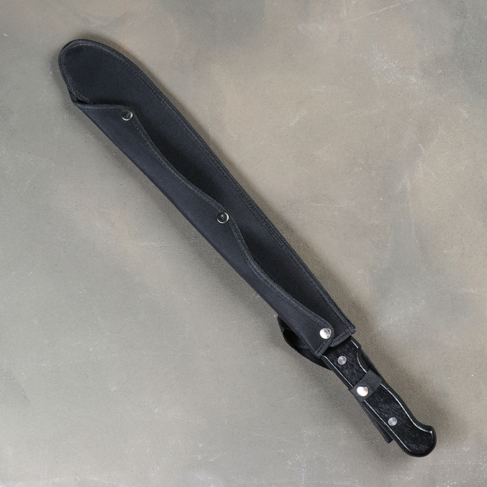Нож-мачете, клинок черный 44см