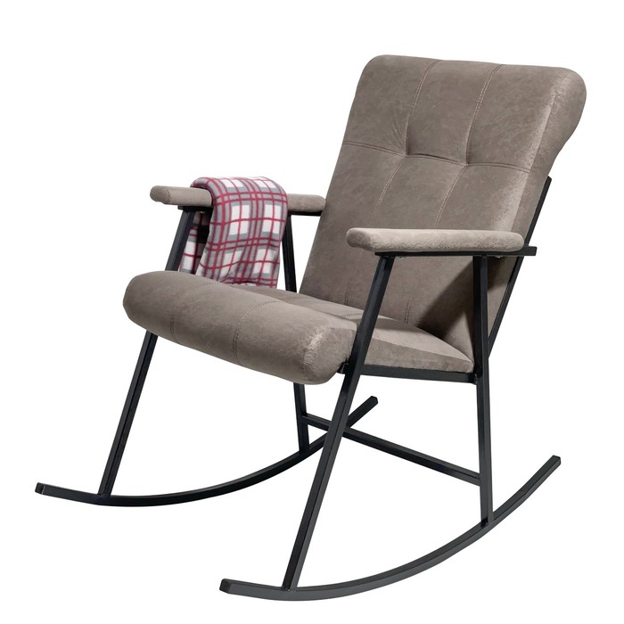Кресло-качалка, 950х1020х960, Металл/мебельная ткань Париж 03