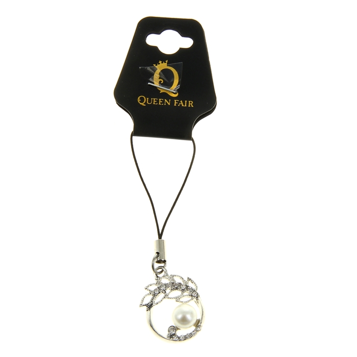 Подвеска для телефона "Жемчужная веточка"