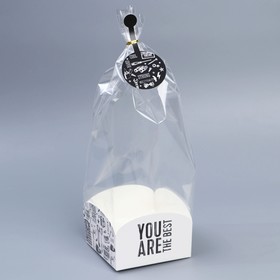 Пакет с коробкой «You are best», 12 × 12 × 40 см Ош