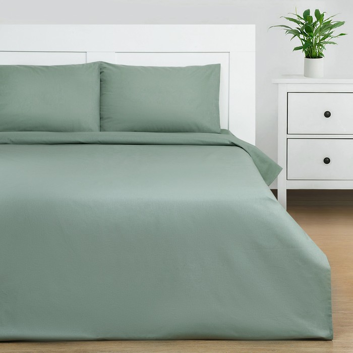 

Постельное бельё Этель Дуэт Green forest 143х215-2 шт, 220х240, 50х70-2 шт, 100% хлопок, поплин125г/м2