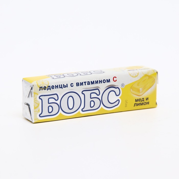 Леденцы БОБС медово-лимонный, 10 шт. в упаковке
