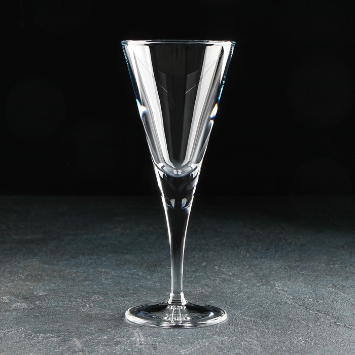Бокал для шампанского стеклянный V-Line, 200 мл цена и фото