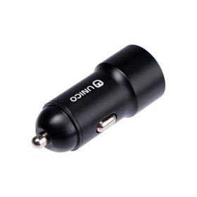 

Автомобильное зарядное устройство Krutoff UN, 2xUSB, 2.4 A, черное