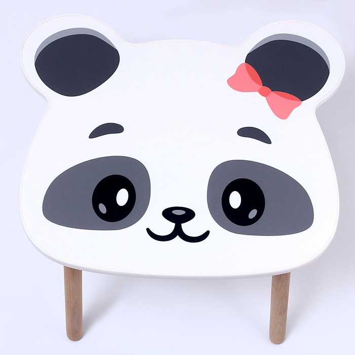 Детский столик «Стол-панда» для девочек
