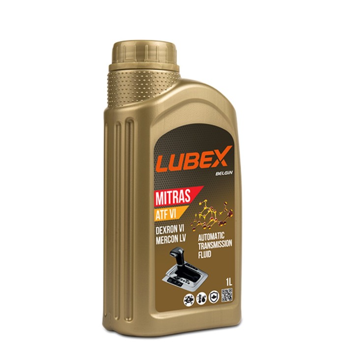 Трансмиссионное масло LUBEX MITRAS ATF VI, синтетическое, для АКПП, 1 л масло трансмиссионное для акпп bizol protect atf d vi нс синтетическое 1 л