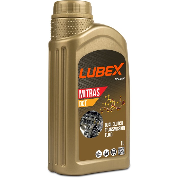 Трансмиссионное масло LUBEX MITRAS DCT, синтетическое, для DSG, 1 л