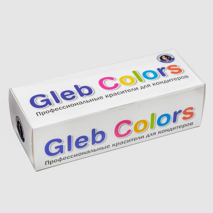 Набор пищевых Глиттеров Gleb Colors 10 цветов по 10г., шт