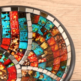 

Тарелка декоративная 20х20х5 см, керамика