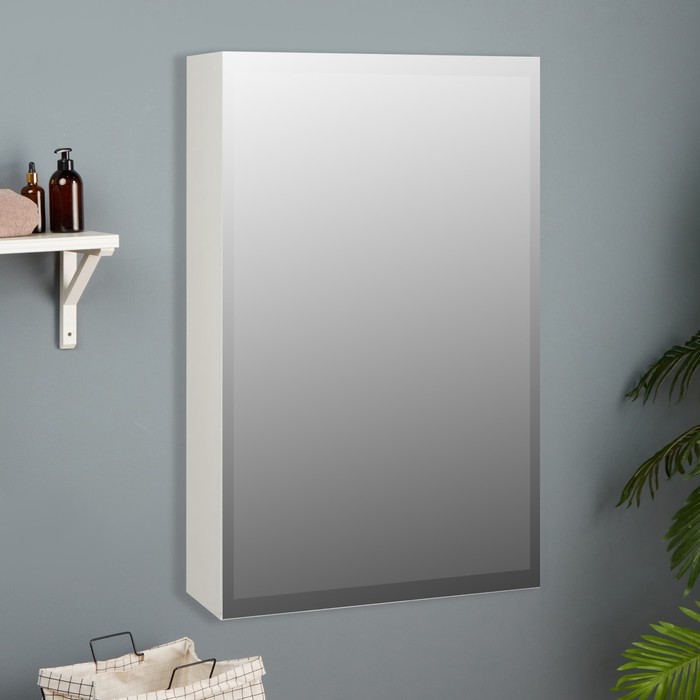 Зеркало-шкаф для ванной комнаты Виктория 50, 50 х 68,5 х 14,5 см