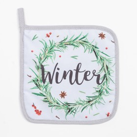 

Прихватка Доляна Winter 17х17 см, 35% хл, 65% пэ, ватин 250 г/м2
