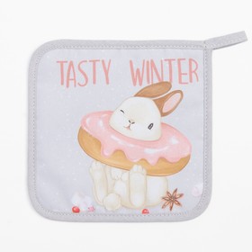 

Прихватка Доляна Tasty winter 17х17 см, 35% хл, 65% пэ, ватин 250 г/м2