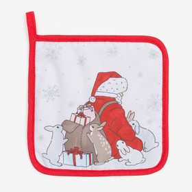 

Прихватка Доляна From Santa 17х17 см, 35% хл, 65% пэ, ватин 250 г/м2