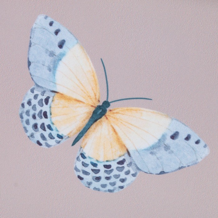 Комплект штор "Этель" Butterfly dance, 145*260 см-2 шт, 100% п/э, габардин