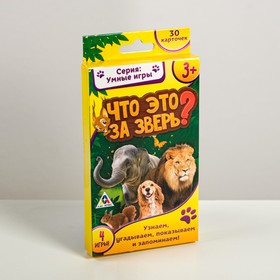 

Развивающая игра «Что это за зверь»