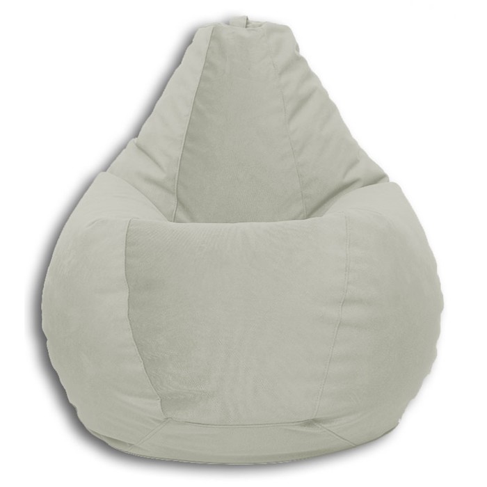Кресло-мешок «Малыш» , размер 80x75x75 см, ткань велюр, топлёное молоко Liberty 2