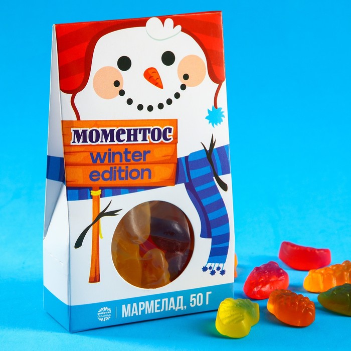 Мармелад в коробке «Моментос», 50 г.