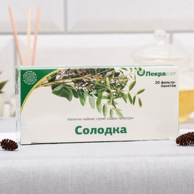 

Солодка "Дары природы" корень, 20 * 1,5 г