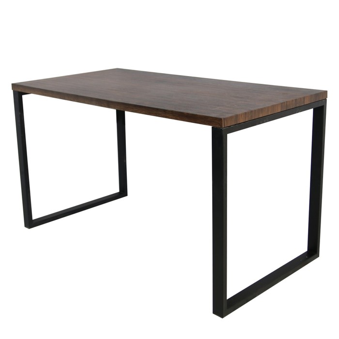 Стол кухонный Posto Nut, 1300х700х752, Черный муар стол приставной simple nut 350х350х716 черный муар