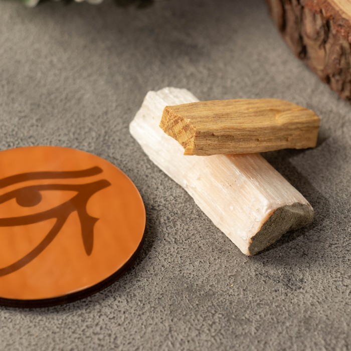 

Набор благовоний "Palo Santo. Око Ра", кристалл селенита, алтарь