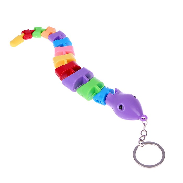 Развивающая игрушка «Змея», цвета МИКС развивающая игрушка присоска цвета микс