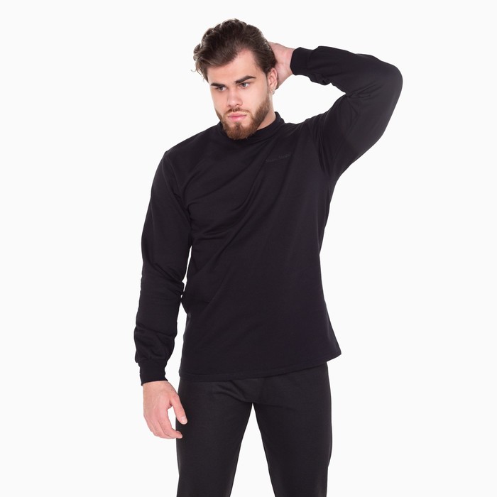 

Водолазка мужская НАЧЁС, цвет чёрный, размер 52 (2XL)